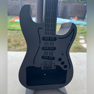 Electric Guitar Fire Pit